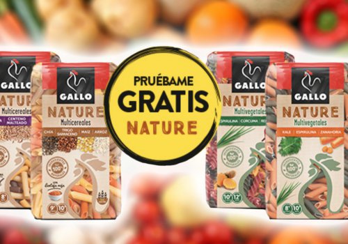 Prueba gratis Pasta Gallo Nature